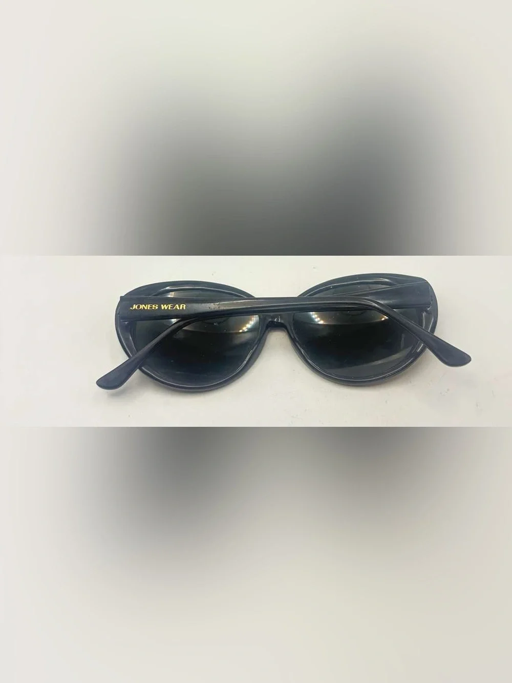 Jones Wear Black Oval Sunglasses Frames Only